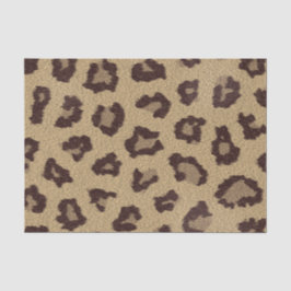 Papel De Seda Impressão Leopardo