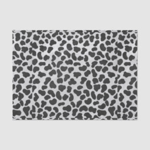 Papel De Seda Impressão preto e branco Dalmatian