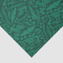 Papel De Seda Impressões Botânicas