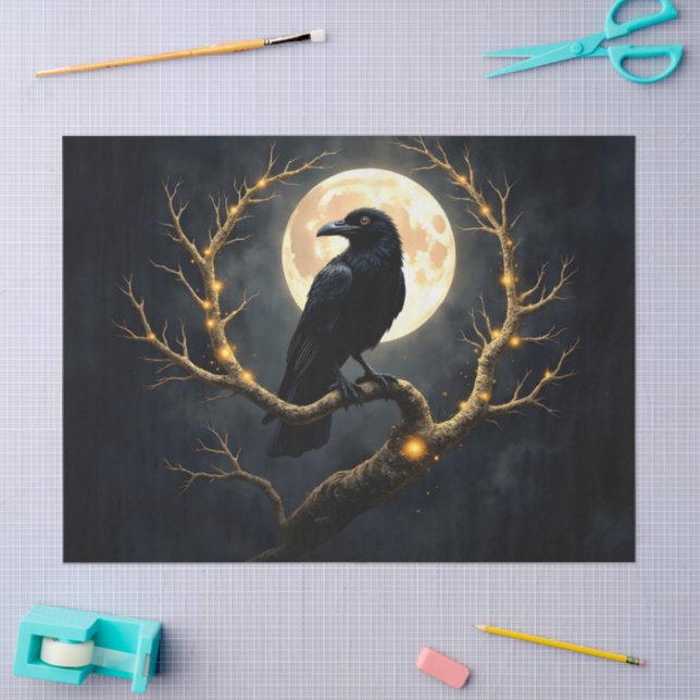 Papel De Seda In the Darkness of the Night” – The Moon’s Silent  (Arte )