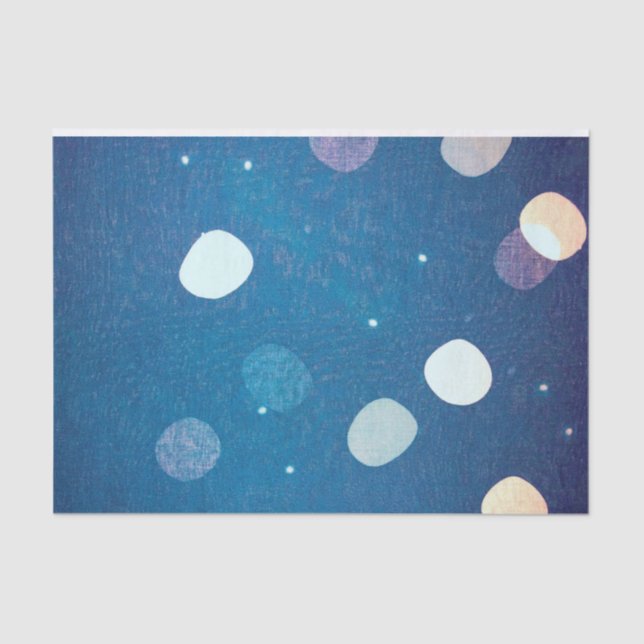 Papel De Seda Indígo Corante Japonês (Frente )