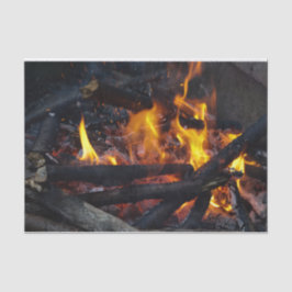 Papel De Seda Inflame as chamas