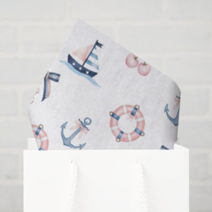 Papel De Seda Infusão náutica e coquete fofinha!