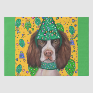 Papel De Seda Inglês Springer Spaniel