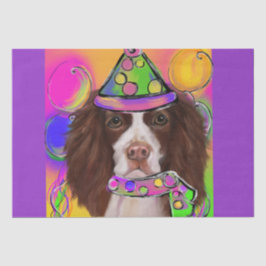 Papel De Seda Inglês Springer Spaniel