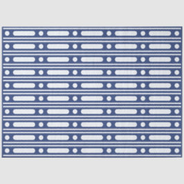 Papel De Seda Inky Blue 2 Bone Inlay Dots Decoupage