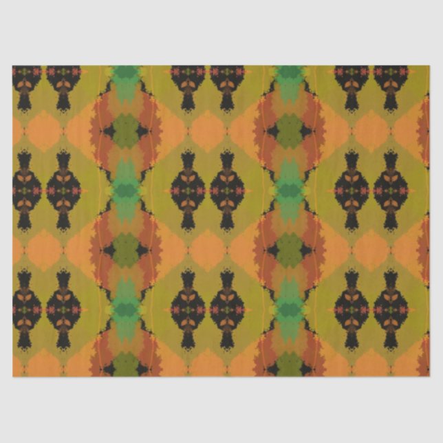 Papel De Seda inspirado na África (Frente )