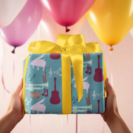 Papel De Seda Instrumentos Musicais