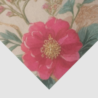 Papel De Seda Intrato Floral