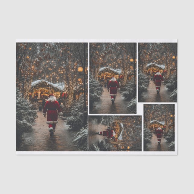 Papel De Seda Ir para o Compro das Luzes (Frente )