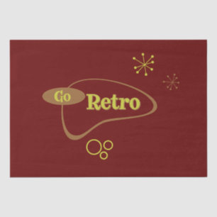Papel De Seda Ir Retro MidCentury Modern Wraping Paper
