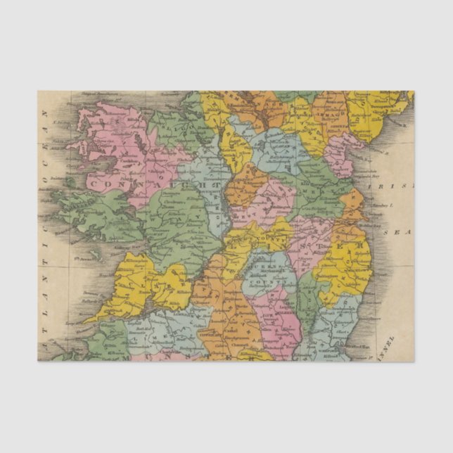 Papel De Seda Ireland 10 (Frente )