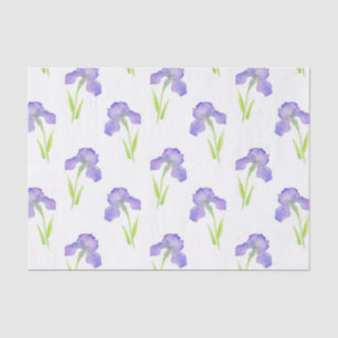 Papel De Seda Iris Pattern