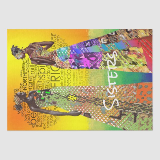 Papel De Seda Irmãs (Frente )