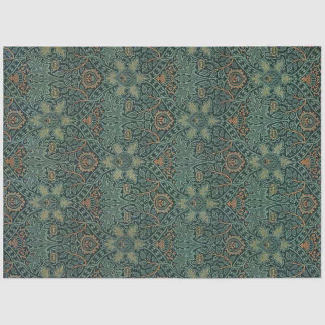 Papel De Seda Ispahan (por John Henry Dearle) (Frente )