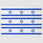 Papel De Seda Israel bandeira azul e Estrela branca do padrão Da<br><div class="desc">Israel sinaliza a estrela azul e branca de David moderno padrão patriótico Papel de tecido de encobrimento. Excelente para Hanukkah. Bandeira israelense.</div>