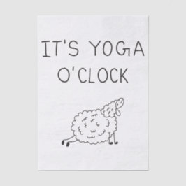 Papel De Seda It’s Yoga O’Clock Sheep