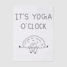 Papel De Seda It’s Yoga O’Clock Sheep