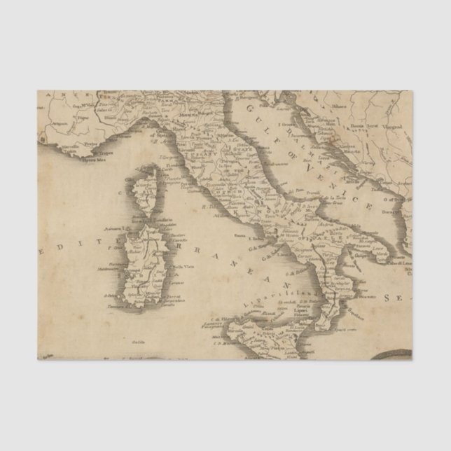 Papel De Seda Italia 18 (Frente )