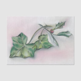 Papel De Seda Ivy e Holly Christmas