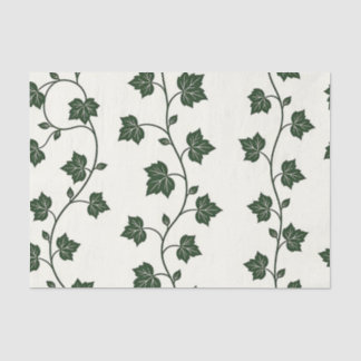 Papel De Seda Ivy Vine Seamless Pattern Classic Green