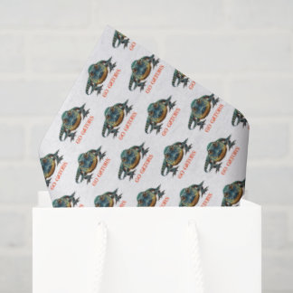 Papel De Seda Jacaré - Vamos Gators