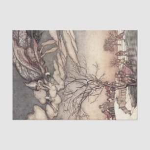 Papel De Seda “Jack Frost” por Arthur Rackham