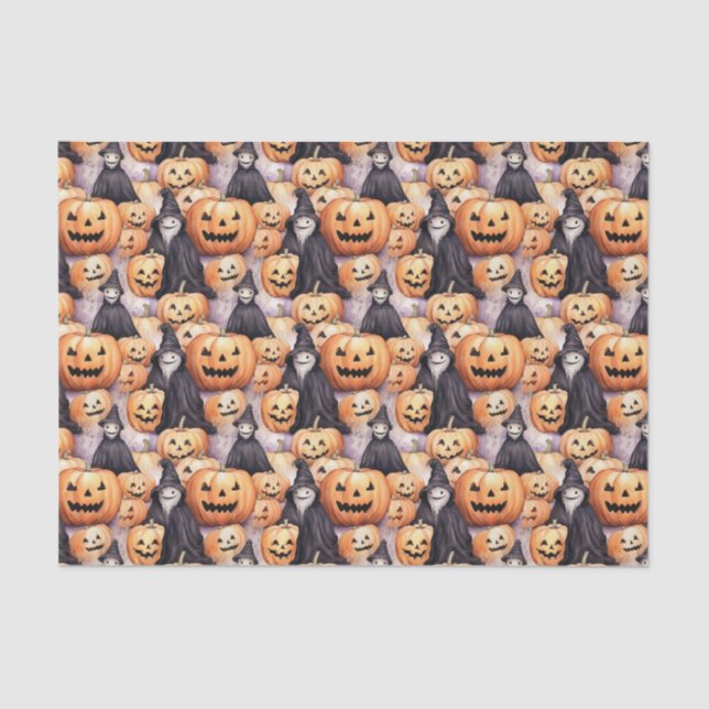Papel De Seda Jack O Lanterns (Frente )