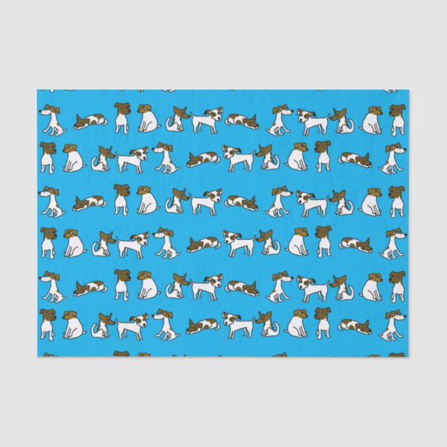 Papel de Seda Jack Russell (Frente )
