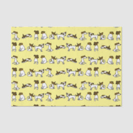Papel de seda Jack Russell