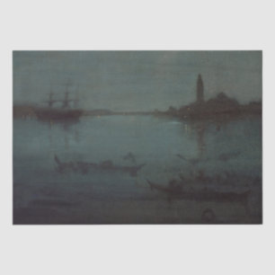Papel De Seda James Whistler - Noturne: A Lagoa, Veneza