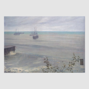 Papel De Seda James Whistler - Sinfonia em Cinzas e Verde