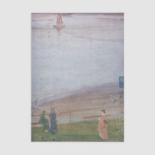 Papel De Seda James Whistler - Variações em Violeta e Verde