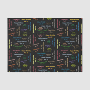 Papel De Seda Janeiro, 15 Aniversário
