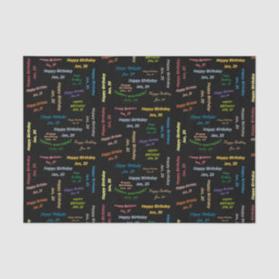 Papel De Seda Janeiro, 20 Aniversário
