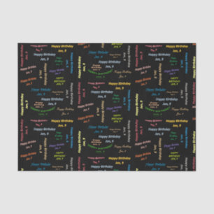 Papel De Seda Janeiro, 9 Aniversário