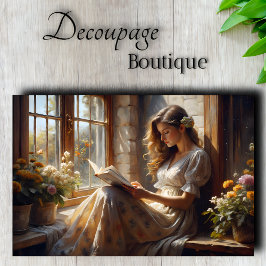 Papel De Seda Janela de Algodão Reverter Desordem de Leitura Rom