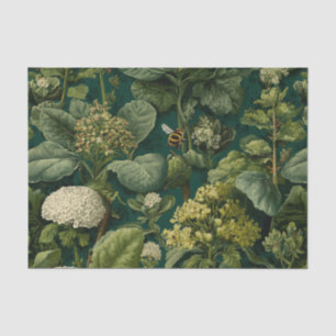 Papel De Seda Jardim Botânico Vintage