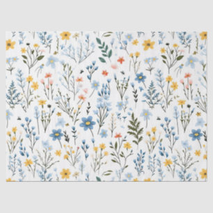 Papel De Seda Jardim Colorido Mínimo - Enfermeiro de Flores Selv