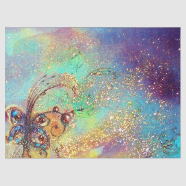 PAPEL DE SEDA JARDIM DAS SOMBRAS PERDIDAS/INSTALAÇÃO DE MANTEIGA (Frente )