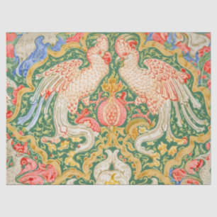 Papel De Seda Jardim de Cockatoo de Walter Crane