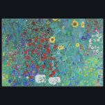 Papel De Seda Jardim de fazenda com girassóis, Gustav Klimt<br><div class="desc">Gustav Klimt (14 de julho de 1862 - 6 de fevereiro de 1918) foi um pintor simbólico austríaco e um dos membros mais proeminentes do movimento Secessão de Viena. Klimt é notado por suas pinturas, murais, esboços, e outros objetos de arte. Além de suas obras figurativas, que incluem alegorias e...</div>