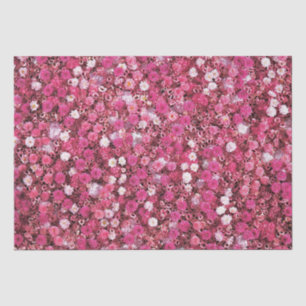 Papel De Seda Jardim de flores de aquarela de fada