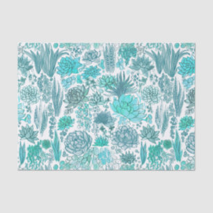 Papel De Seda Jardim de Sucultura