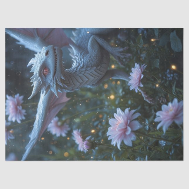 Papel De Seda Jardim do dragão (Frente )