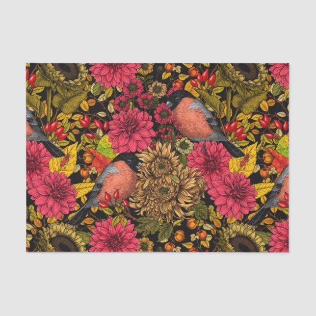 Papel De Seda Jardim do outono 2 (Frente )