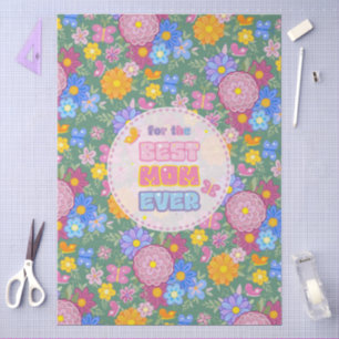Papel De Seda Jardim Fantasioso de Pássaros e Borboletas Melhor
