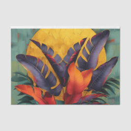 Papel De Seda Jardim Flor BMSC, V3