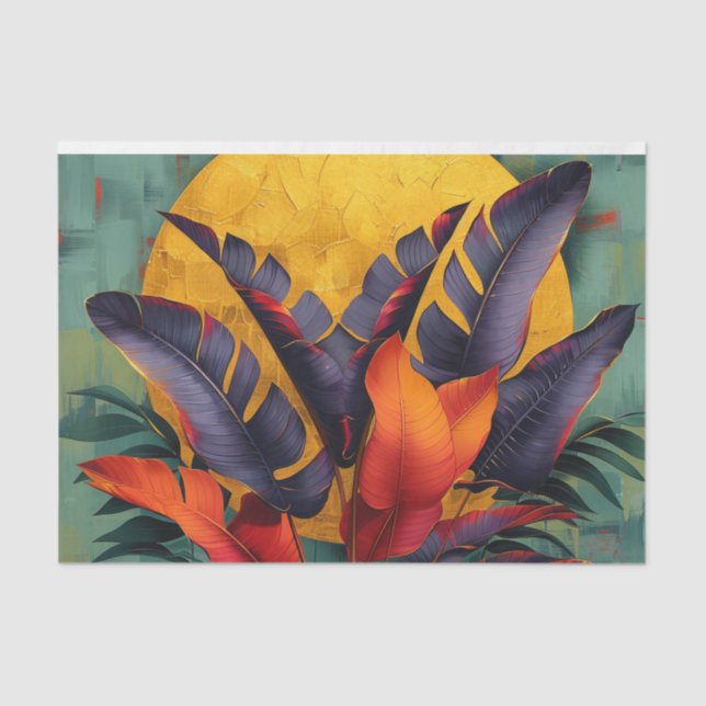 Papel De Seda Jardim Flor BMSC, V3 (Frente )