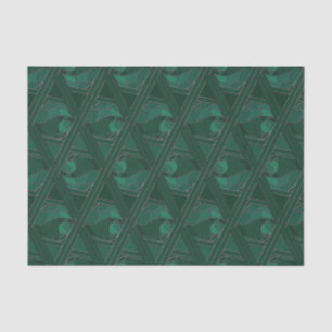 Papel De Seda Jardim Moderno Iluminado pelo Sol Pewter Grande